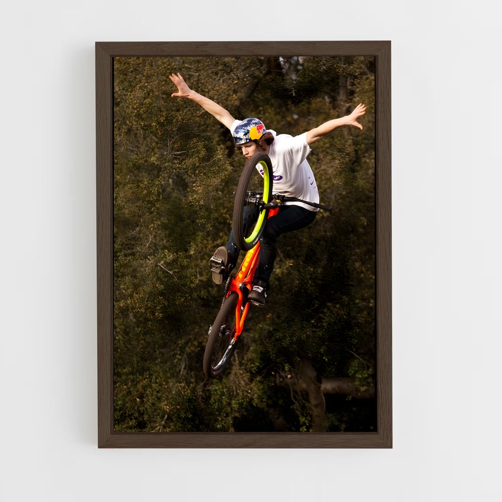 Poster Airborne Thrill – affiche Cyclisme (vue 5)
